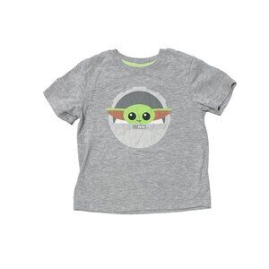 Star Wars Madalorian The Child Grey Tee